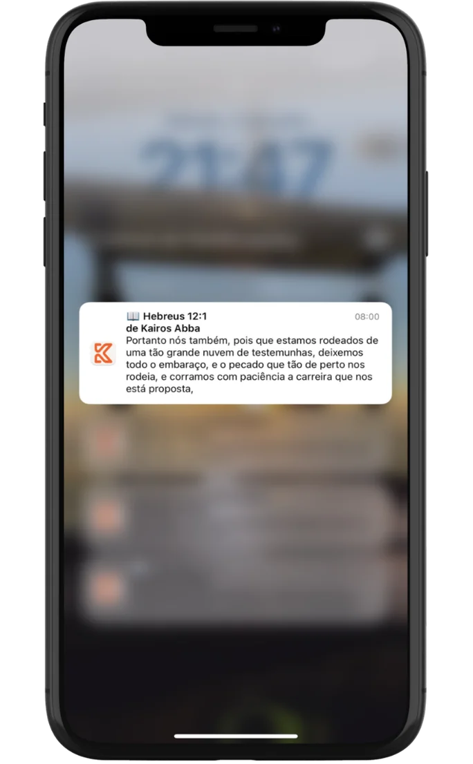 Notificaciones inteligentes de Kairos Abba